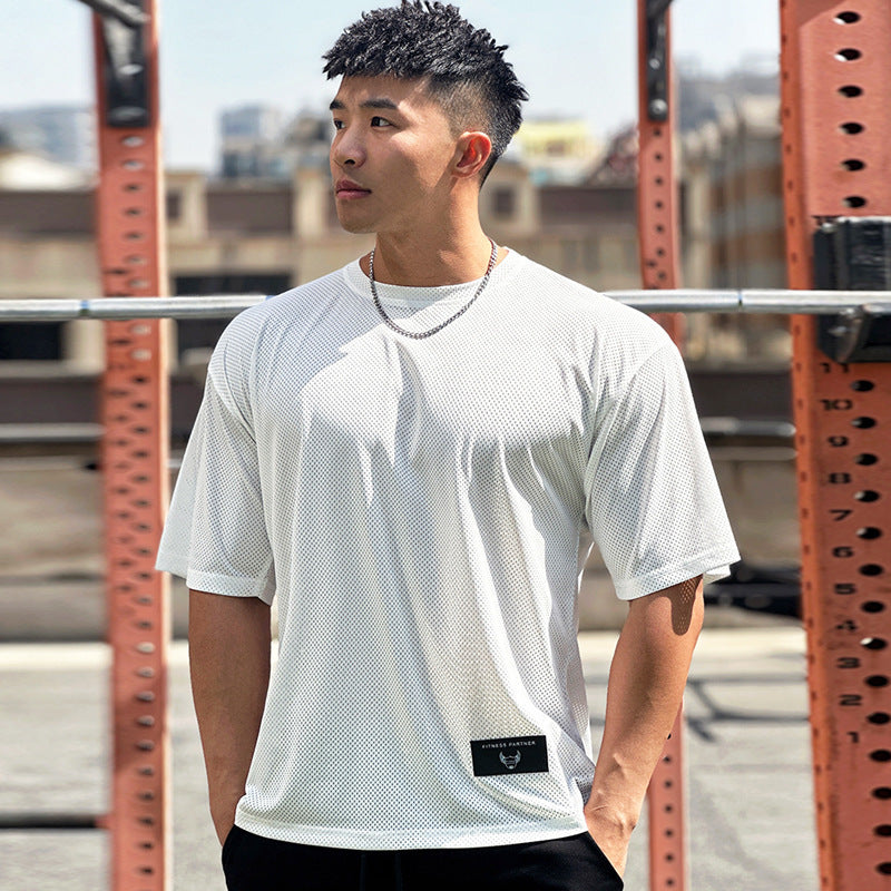 Men’s Quick-Dry Fitness T-Shirt – Breathable Sports Training Top - ABC&D Fitness