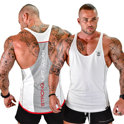 Men’s Muscle Brothers Sports Fitness Jersey Vest – Quick-Dry Sleeveless Training Top - ABC&D Fitness