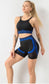 Women’s 2-Piece Yoga Set – Sports Bra & High-Waisted Leggings Gym Outfit - ABC&D Fitness