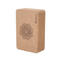 High-density Environmentally Friendly Cork Yoga Brick - ABC&D Fitness