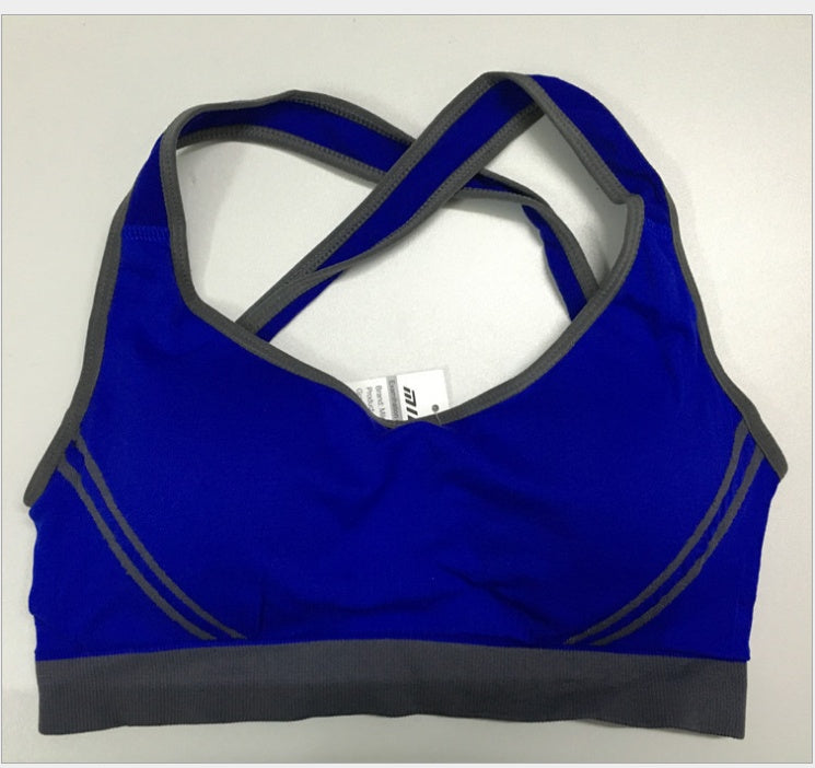 Women’s Seamless Padded Sports Bra – Athletic Tank Top Vest - ABC&D Fitness