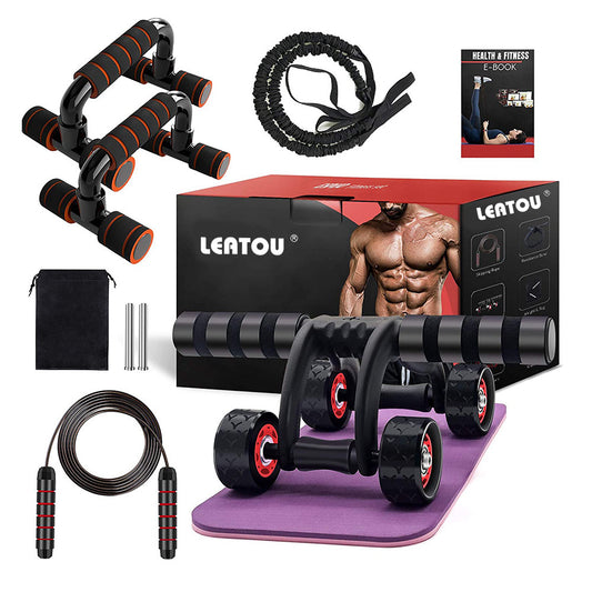 Push-Up Bracket Rebound Pull Rope 4 Rounds - ABC&D Fitness
