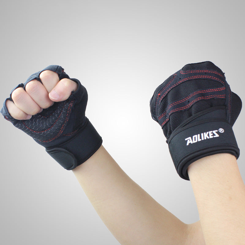Fitness Weightlifting Half-Finger Gloves - ABC&D Fitness