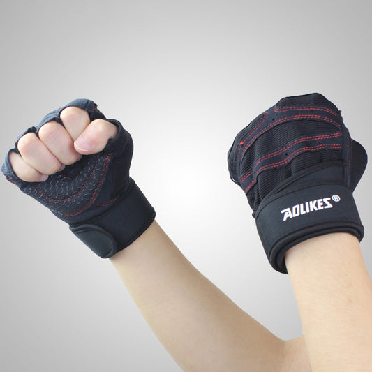 Fitness Weightlifting Half-Finger Gloves - ABC&D Fitness