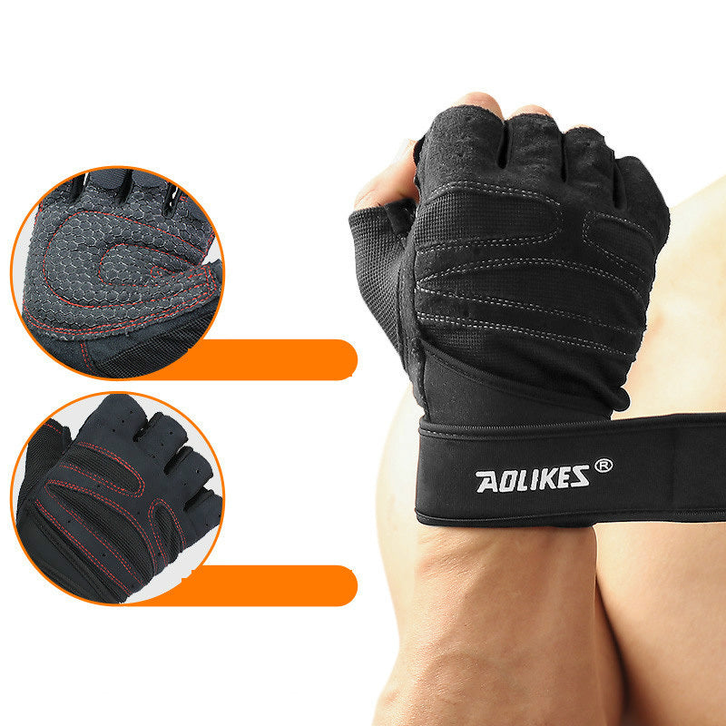 Fitness Weightlifting Half-Finger Gloves - ABC&D Fitness