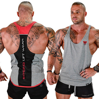 Men’s Muscle Brothers Sports Fitness Jersey Vest – Quick-Dry Sleeveless Training Top - ABC&D Fitness