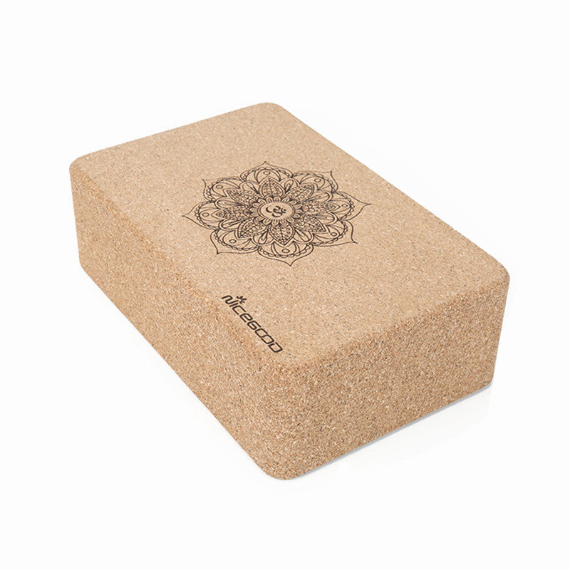 High-density Environmentally Friendly Cork Yoga Brick - ABC&D Fitness
