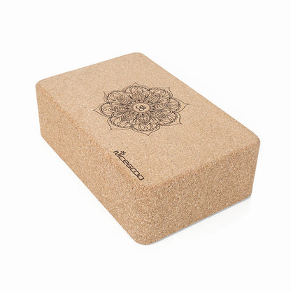 High-density Environmentally Friendly Cork Yoga Brick - ABC&D Fitness