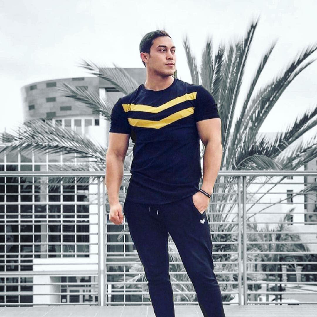 n’s Sports Fitness Training T-Shirt – Cotton Short Sleeve Gym Top - ABC&D Fitness
