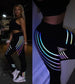 Women’s Night Glowing Workout Leggings – High-Waist Slim Fit Fitness Pants - ABC&D Fitness