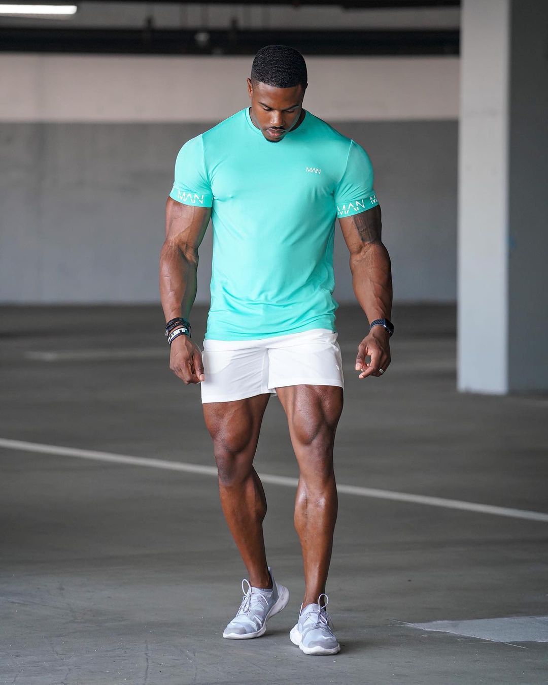 Men’s Sports Short Sleeve T-Shirt – Fitness & Casual Letter Print Tee - ABC&D Fitness