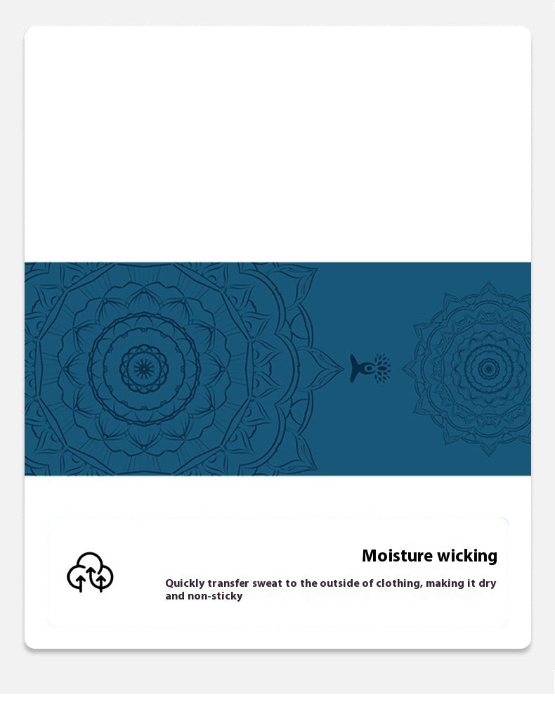 Non Slip Professional Yoga Mat Print - ABC&D Fitness