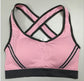 Women’s Seamless Padded Sports Bra – Athletic Tank Top Vest - ABC&D Fitness