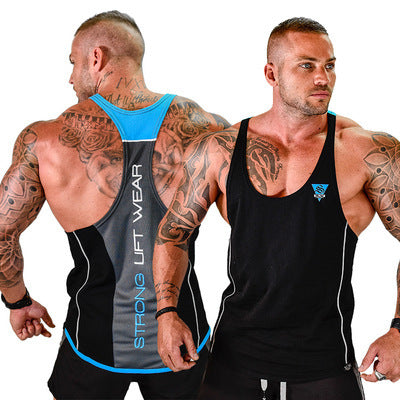 Men’s Muscle Brothers Sports Fitness Jersey Vest – Quick-Dry Sleeveless Training Top - ABC&D Fitness