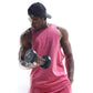 Men’s Loose Fit Fitness Vest – Sleeveless Cotton Workout Tank Top - ABC&D Fitness