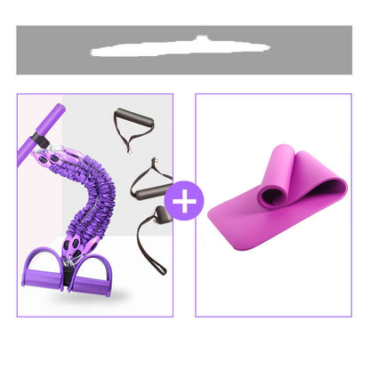 Multi Function Tension Rope Strong Fitness Resistance Bands Latex Pedal Pull Ropes Yoga Fitness Equipment - ABC&D Fitness