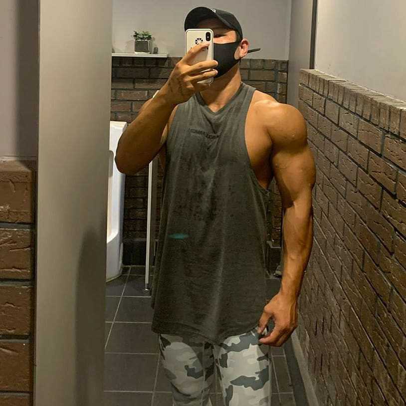 Men’s Loose Fit Fitness Vest – Sleeveless Cotton Workout Tank Top - ABC&D Fitness